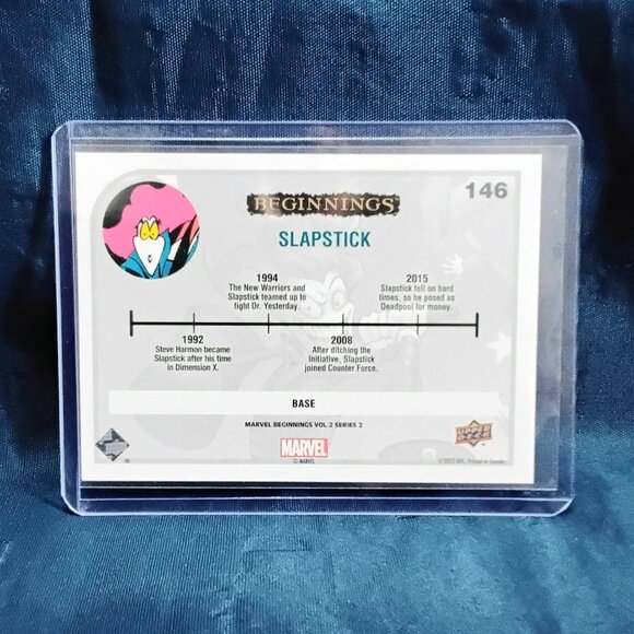 5/$20 Mint 2023 UD Slapstick Marvel Beginnings Vol. 2 Series 2 Card 146!! - Picture 2 of 2